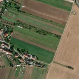 Satellite imagery of [Mutěnice] church t., CZ