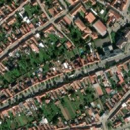 Satellite imagery of Bílá věž [Strážnice na Moravě] belfry, CZ