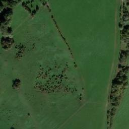 Satellite imagery of [Strání] church t., CZ