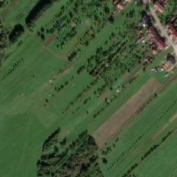Satellite imagery of [Strání] church t., CZ