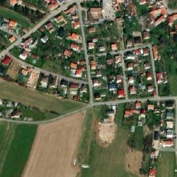 Satellite imagery of [Kamenný Újezd] church t., CZ