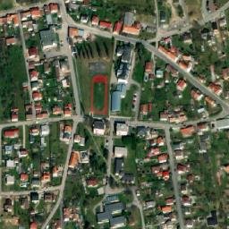 Satellite imagery of [Kamenný Újezd] church t., CZ
