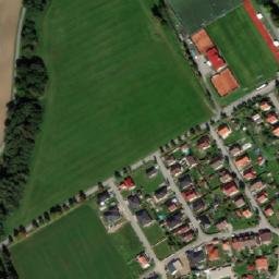 Satellite imagery of [Borovany] church t., CZ