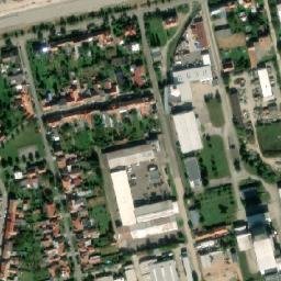 Satellite imagery of Bílá věž [Strážnice na Moravě] belfry, CZ