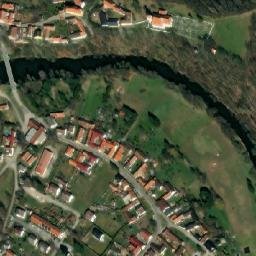 Satellite imagery of [Doudleby] church t., CZ