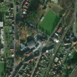Satellite imagery of [Suchdol nad Lužnicí] church t., CZ