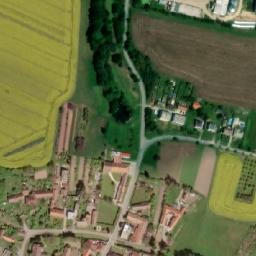 Satellite imagery of [Horní Břečkov] church t., CZ