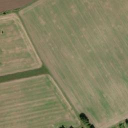 Satellite imagery of [Kněždub] church t., CZ