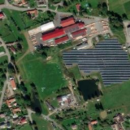 Satellite imagery of [Jílovice u Trhových Svinů] church t., CZ