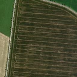 Satellite imagery of [Milíčovice] church t., CZ