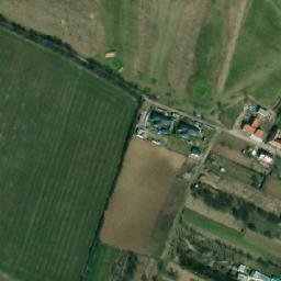 Satellite imagery of [Těšetice] church t., CZ