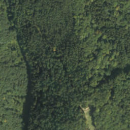 Satellite imagery of železná tyč, SK