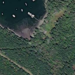 Satellite imagery of HVDC Vancouver-Island - Parker-Island/ Galiano-Island Span, Tower East, CA