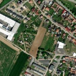 Satellite imagery of [Znojmo-Přímětice] church t., CZ