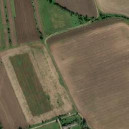 Satellite imagery of [Kněždub] church t., CZ