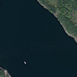 Satellite imagery of HVDC Vancouver-Island - Parker-Island/ Galiano-Island Span, Tower East, CA