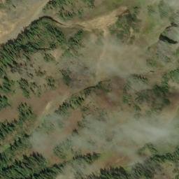 Satellite imagery of Nooksack Ridge, US