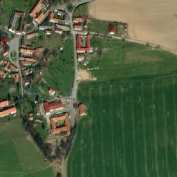 Satellite imagery of (Na Vršku) [Holubov] chapel sanctus t., CZ