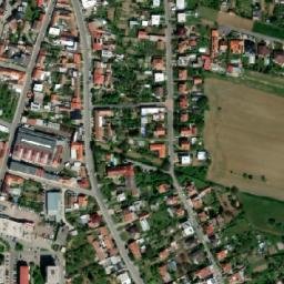 Satellite imagery of [Znojmo-Přímětice] church t., CZ