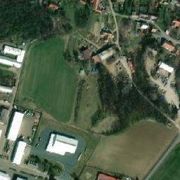 Satellite imagery of [Bantice] church t., CZ
