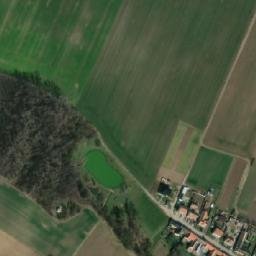 Satellite imagery of [Práče] church t., CZ