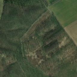 Satellite imagery of [Lechovice] church t. south, CZ