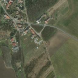 Satellite imagery of [Mackovice] church t., CZ