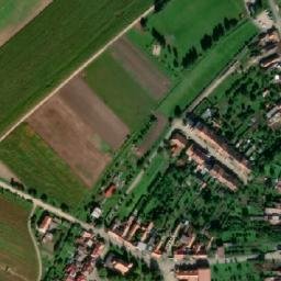 Satellite imagery of [Tvarožná Lhota] church t., CZ