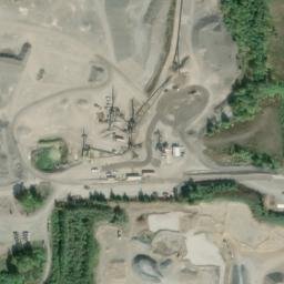 Satellite imagery of Hoines Pit, US