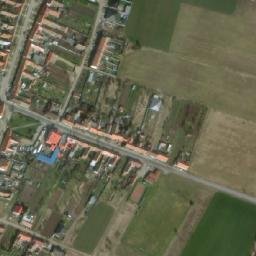 Satellite imagery of [Čejkovice u Znojma] church t., CZ