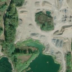 Satellite imagery of Hoines Pit, US