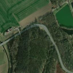 Satellite imagery of [Lechovice] church t. south, CZ