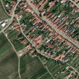Satellite imagery of [Horní Věstonice] church t., CZ