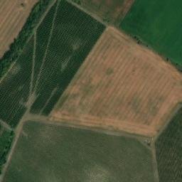 Satellite imagery of [Zaječí] church t., CZ