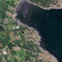 Satellite imagery of Burrill Point, CA