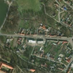 Satellite imagery of [Břežany u Znojma] church t., CZ