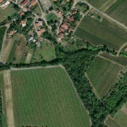 Satellite imagery of [Horní Věstonice] church t., CZ