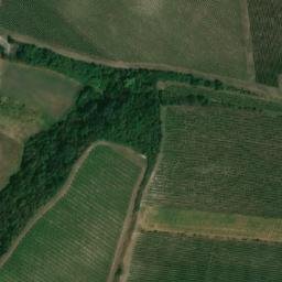 Satellite imagery of [Zaječí] church t., CZ
