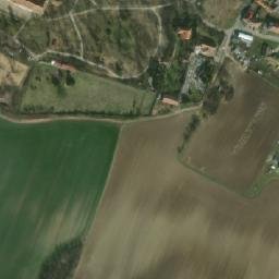 Satellite imagery of [Břežany u Znojma] church t., CZ