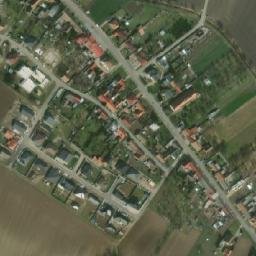 Satellite imagery of [Břežany u Znojma] church t., CZ