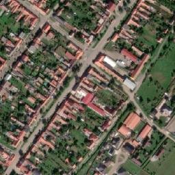Satellite imagery of [Sudoměřice] church t., CZ