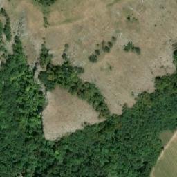 Satellite imagery of Pálava, CZ