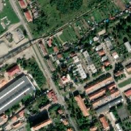 Satellite imagery of [Hodonín] brick yard chimney, CZ
