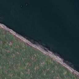 Satellite imagery of Edith Point, CA