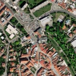 Satellite imagery of [Znojmo-město] town hall outlook t., CZ