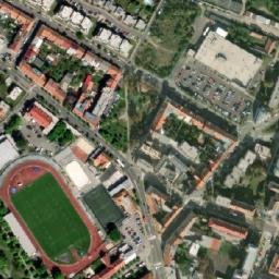 Satellite imagery of [Znojmo-město] town hall outlook t., CZ