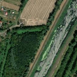 Satellite imagery of [Drnholec] church t., CZ