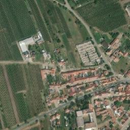 Satellite imagery of [Rakvice] church t., CZ