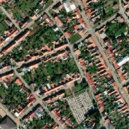 Satellite imagery of [Dolní Bojanovice] church t., CZ