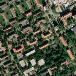 Satellite imagery of [Hodonín] brick yard chimney, CZ